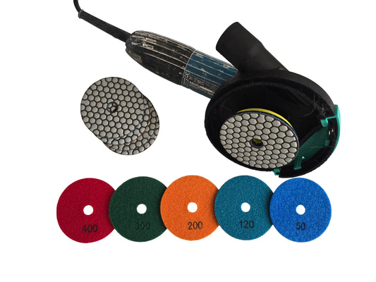 4" (100mm) Diamond Dry Polishing Pads image 1