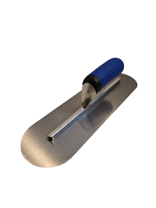 High Carbon Steel Round End Trowel(14") image 1