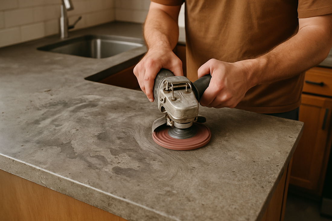 DIY Concrete Polishing Mistakes That Ruin Your Worktop