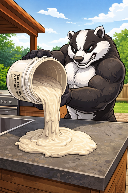 How to Mix Concrete Worktop Concrete with Fibres (Best Practice Guide)