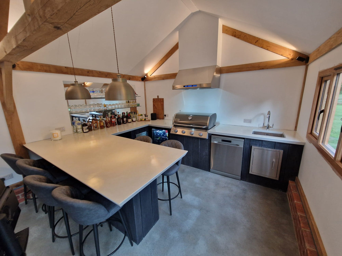 Off- White Concrete Worktop Mix image 2
