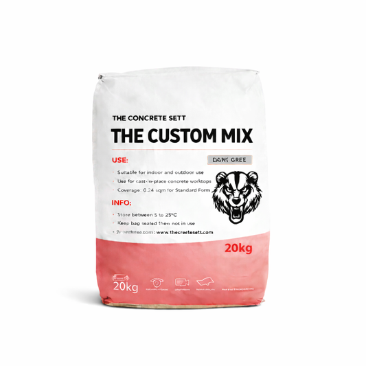 Dark Grey Concrete Worktop Mix